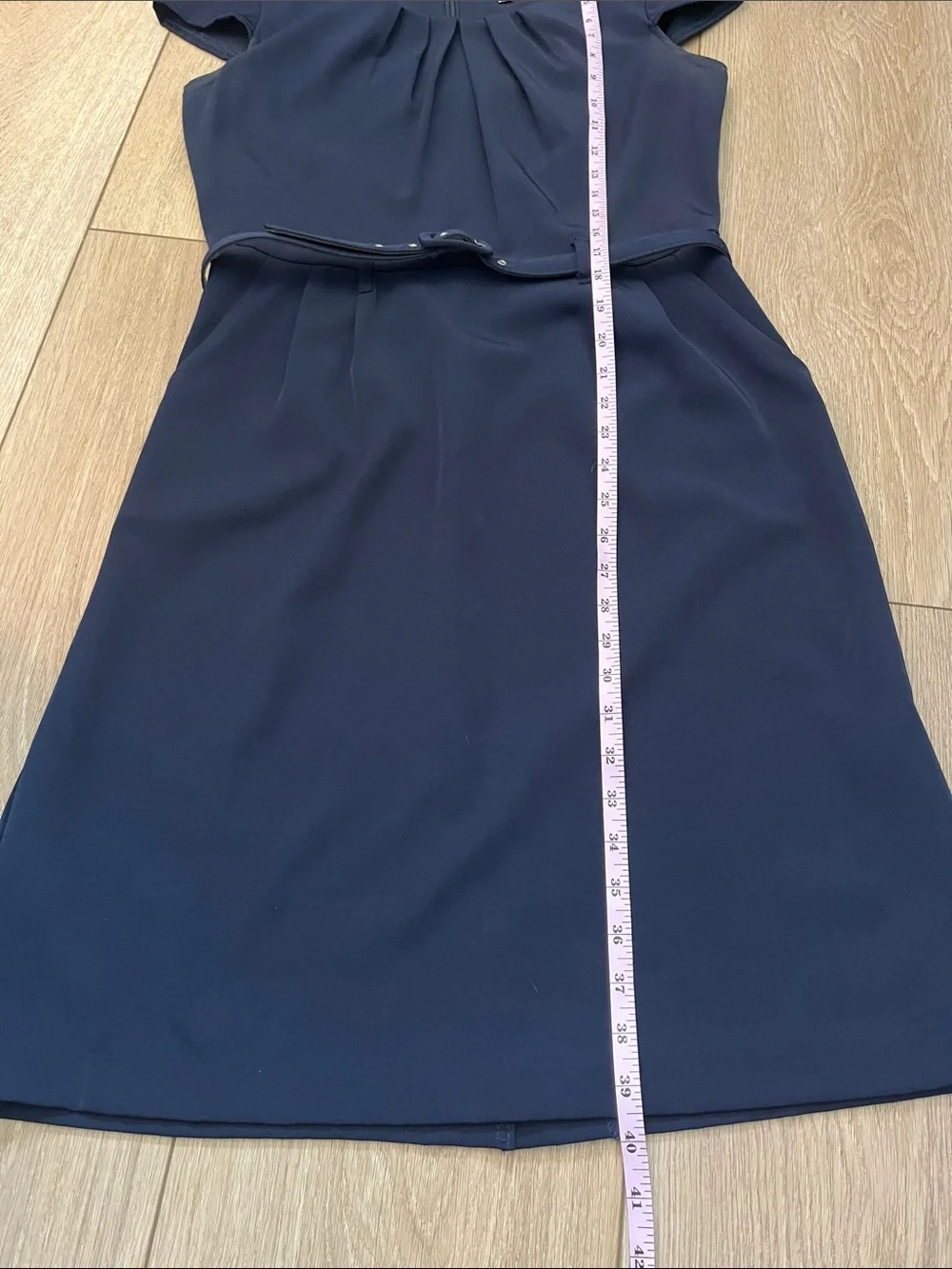 Olivia Matthews streamlined navy